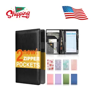 Server Book, 2 Zipper Pocket, Server Books Black