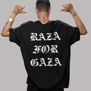 Raza For Gaza Tee – Free Palestine Graphic Statement Shirt