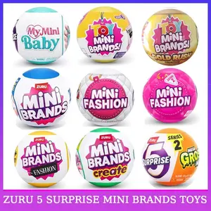 Zuru 5 Surprise Mini Brands Toys Zuru Mystery Blind Box Original Miniature Toy Surprise Blind Box Toy Gifts Cute Toys