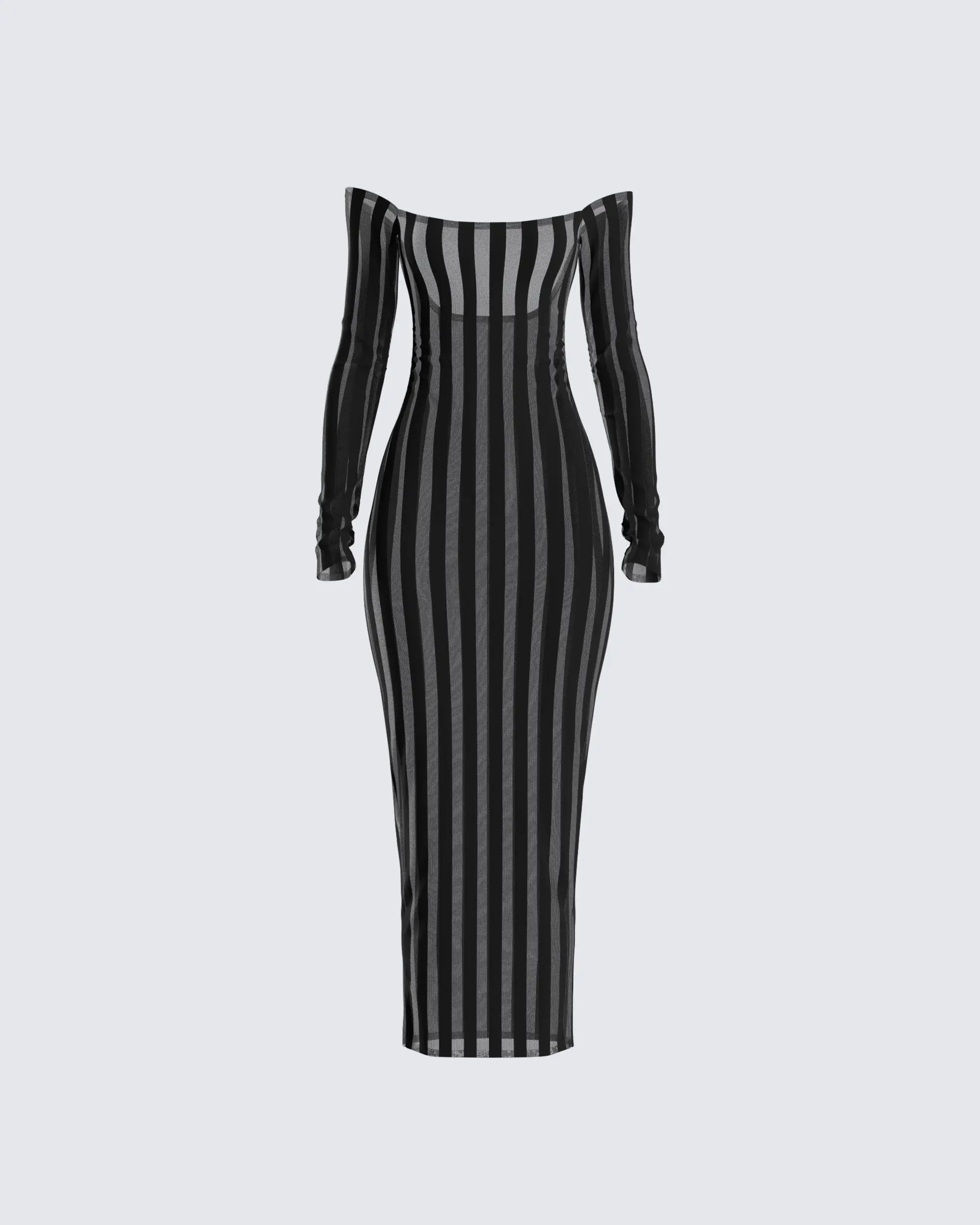 arlie striped midi knit dress - TikTok Shop