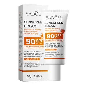 Facial Sunscreen Skincare Anti-Photoaging Repair Sunscreen SPF90 High-Power Isolation