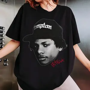 Eazy E T-Shirt, Eazy-E N.W.A Unisex Sweatshirt, Vintage Rap Hiphop Casual Fashion Graphic Tee, Gift For Music Lover, Fashion Style