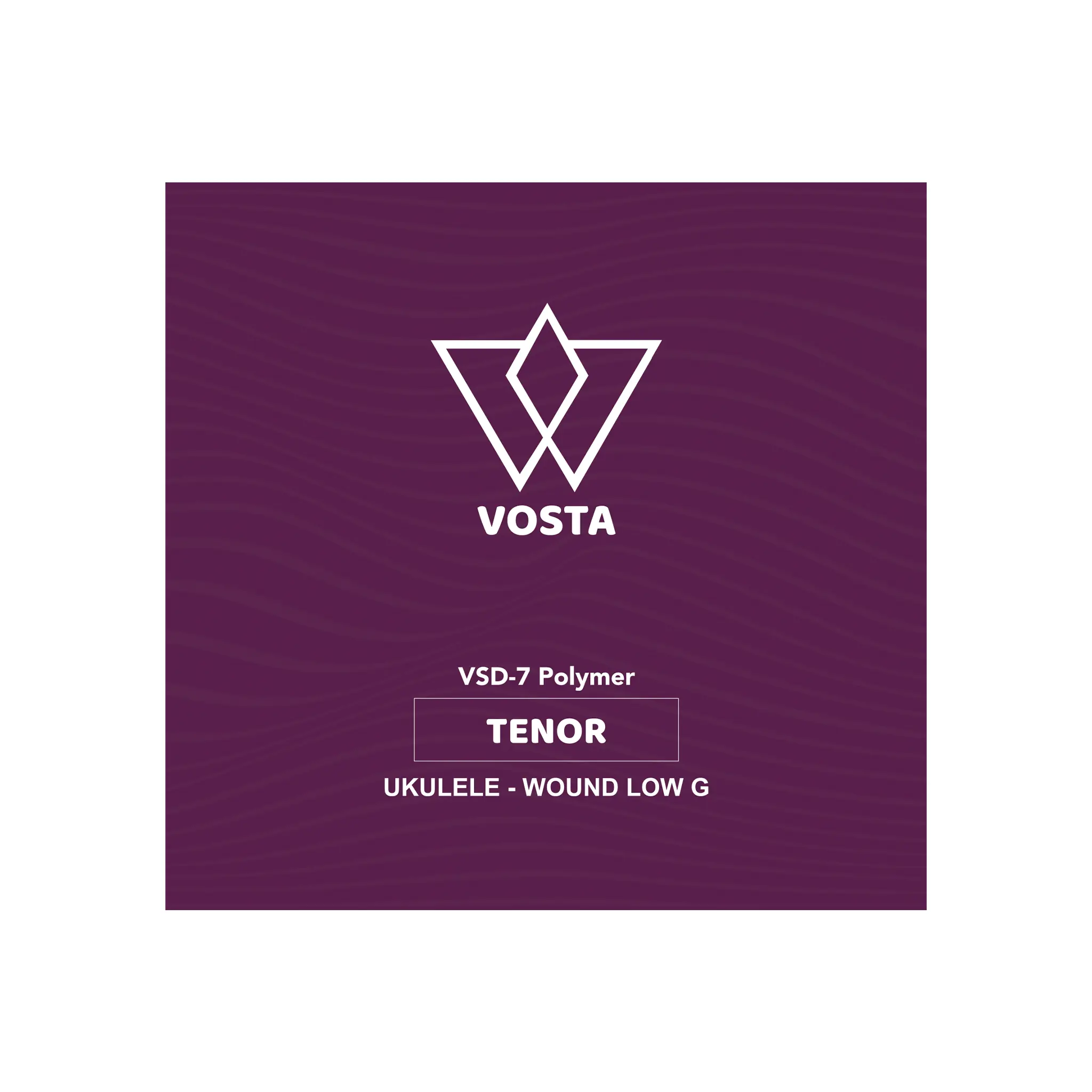 Vosta Polymer Tenor Ukulele Strings - Wound Low G