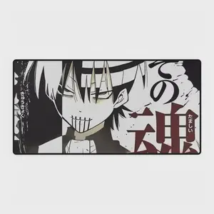 Death the Kid Soul Eater Anime Gaming Mouse Pad, Keyboard Mat, Soul Eater Video Game Desk Mat For Computer Accessories, Gift For Gamer