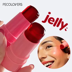 Jelly Blush Stick, Long Lasting Blush Stick, Waterproof Blush Stick, Multifunctional Blush Stick for Every Occasion, Makeup