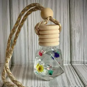 Sassy Saint Diamond CAR DIFFUSER - AIR FRESHENER FOR YOUR CAR OR SMALL SPACE Convenient Hanging Design 8 ml Effective Aroma Enhancer