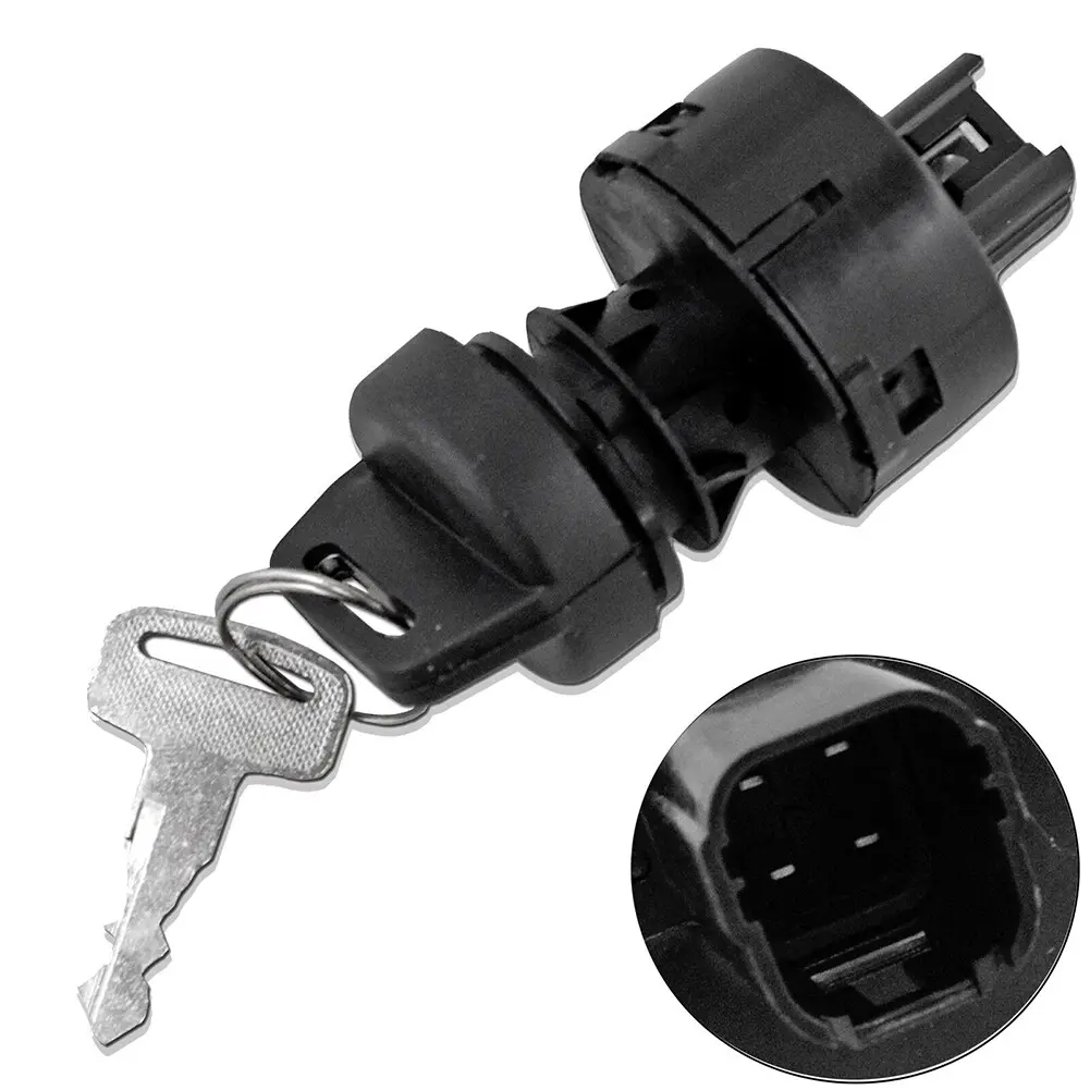 100% Brand New 1-Key Ignition Switch Unit Replacement Part 5UG-H2510-00-00, for 2004-2007 Yamaha Rhino 660 YXR660, Automotive Engine Repair Start Control Tool