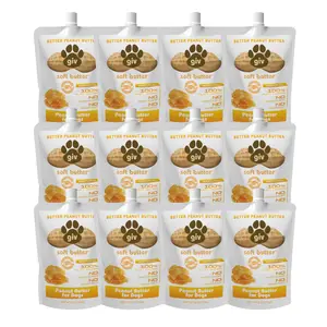 DOG SAFE PEANUT BUTTER 12 4OZ POUCHES