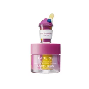 Laneige Lip Sleeping Mask Acai Mango + Smoothie Topper Duo