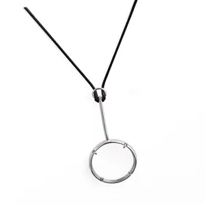 Elegant Magnifier Pendant Necklace Neck Jewelry Practical Magnifying Glass