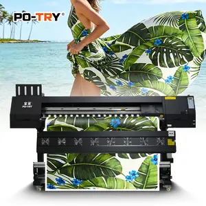 PO-TRY Vibrant Color Sublimation Printer Fade Resistant Heat Transfer for Polyester Sportswear Home Textile