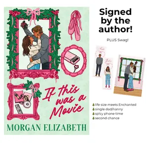 If This Was a Movie, single dad romance novel:  BRAND NEW Cover, signed by the author plus swag