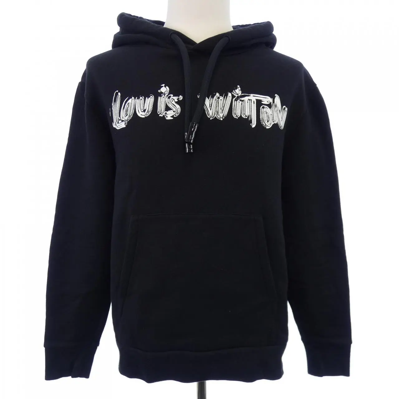 Pre-owned Louis Vuitton Cotton Small Leather Goods Graphic Hoodie Hoodie