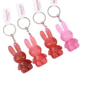 Bunny Kiss Lipgloss Keychain