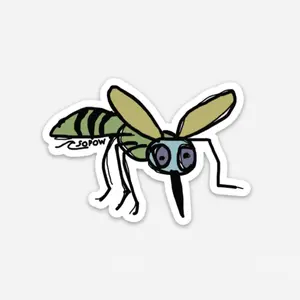 Mosquito Vinyl Sticker