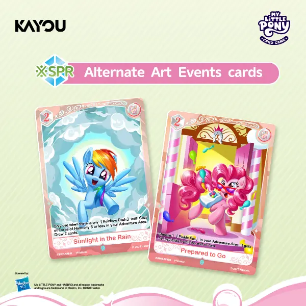 My Little Pony Cartoon Playful Non-Sports Card Pack - Fantasy Wonderlands 001, NA Series 1 Collectible Set with Box for Trading Card Collectors