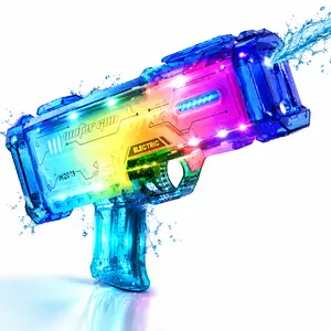 Electric Water Blaster for Kids, Automatic Water Blaster with Long Range, Rechargeable Summer Pool Toy for Boys Girls Adults