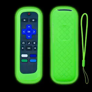 Glow In The Dark Remote Control Case, 1 Count Remote Control Cover, Dustproof Cover, Remote Control Protector For Home