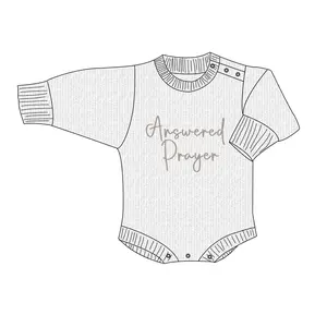 Answered Prayer Sweater Knit Romper