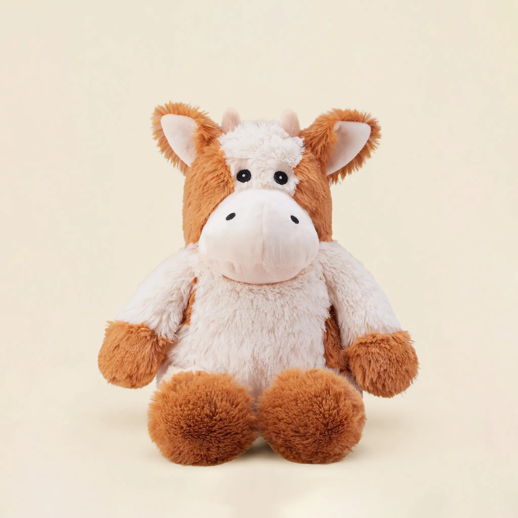 Adorable Cow Plush Toy Doll with Lavender Scented Heating Pad, Heatable & Coolable Stuffed Animal for Stress Relief & Bedtime Comfort, 12 Inch Cow Pillow Decor for Kids & Adults