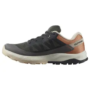 SALOMON Women's Low-Cut Outdoor Functional Shoes with Anti-Slip and Wear-Resistant Features in Black-Brown Trending Shoes, House White Official Shoes to Get / Maison Mihara