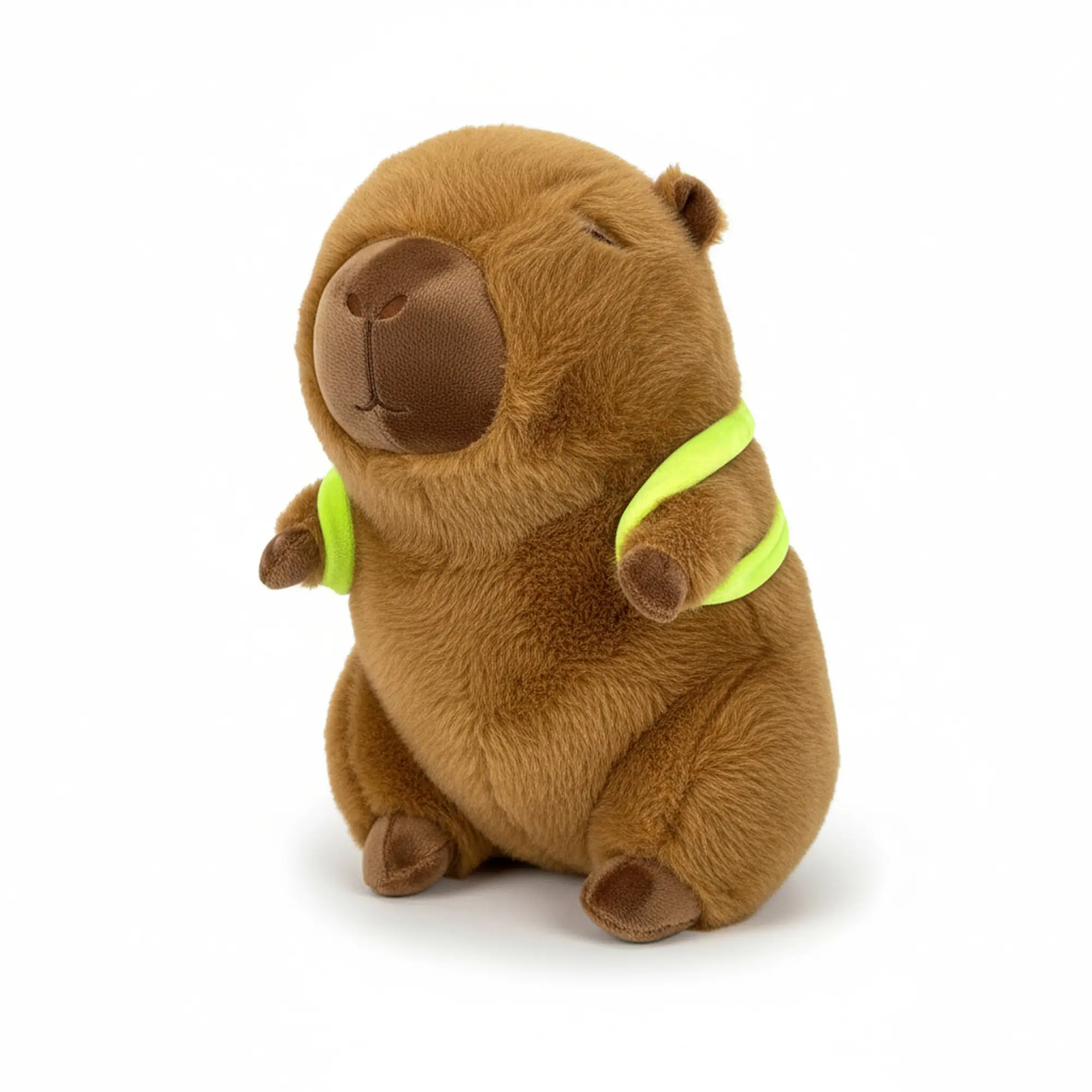 Super Soft and Cuddly Capybara Stuffed Animal - Cotton Fill, Huggable Interactive Toy, Birthday Gift for Kids