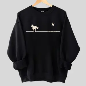 Vintage Deftones Pony Tour T-Shirt, 2000s alt rock tee, unisex grunge band shirt, Y2K music style, retro fan collectible.