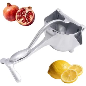 Duty Manual Juicer, Hand Press Citrus Juicer Lemon Squeezer, Commercial Grade Cast Iron Juice Press for Oranges, Lemons, Limes, Pomegranate - Easy Clean, Max Juice Yield
