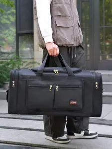 Foldable Sports Travel Bag, Extra Large Capacity Luggage, Moving Bag, Ideal for Trips and Relocations, Durable and Space-Saving Design
