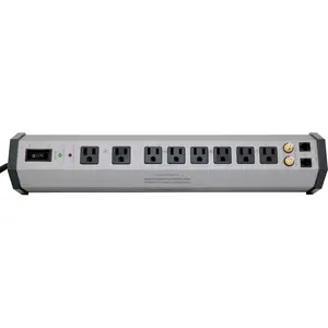 Furman PST-8 Power Station Home Theater Power Conditioner & Surge Protector - 8 Outlets, 2 Coax Pairs & Phone Line Protection