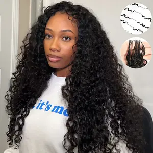 Recool Hair Crochet Human Hair Beach Curly & Burmese Curly & Kinky Curly Protective Hairstyles For Black Women Vacation Hair #Summervibes