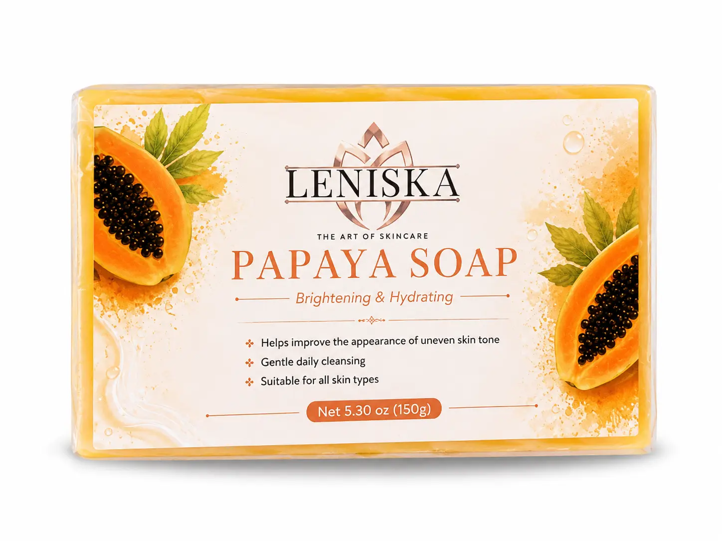Papaya soap - Brightening and moisturizing