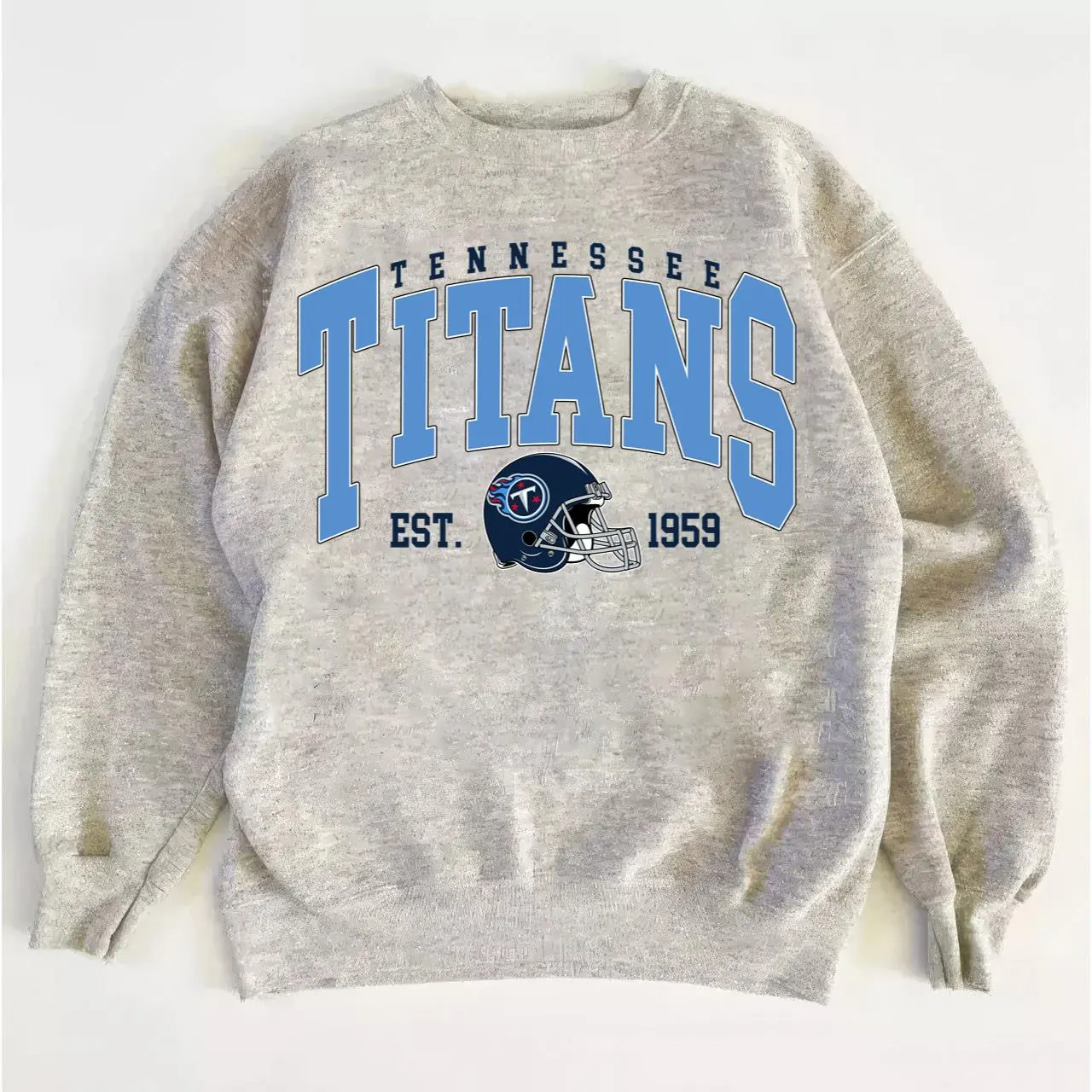 Titans Classic Football Sweatshirt, Vintage Fan Crewneck