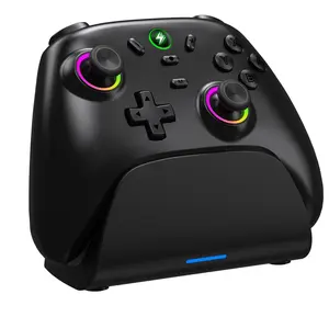 BEBONCOOL Switch Controller, Switch Pro Controller for Android/IOS/Windows PC with Hall effect joystick, Charger