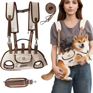 Breathable Pet Carrier Bag for Cats & Dogs – Portable Soft-Sided Travel Crate, Handheld Crossbody Sling for Small Puppies & Kittens, Lightweight Outdoor Backpack with Strap for Hands-Free Walking 🐾