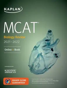 USED-MCAT Biology Review 2021-2022: Online + Book by Kaplan Test Prep (Paperback)