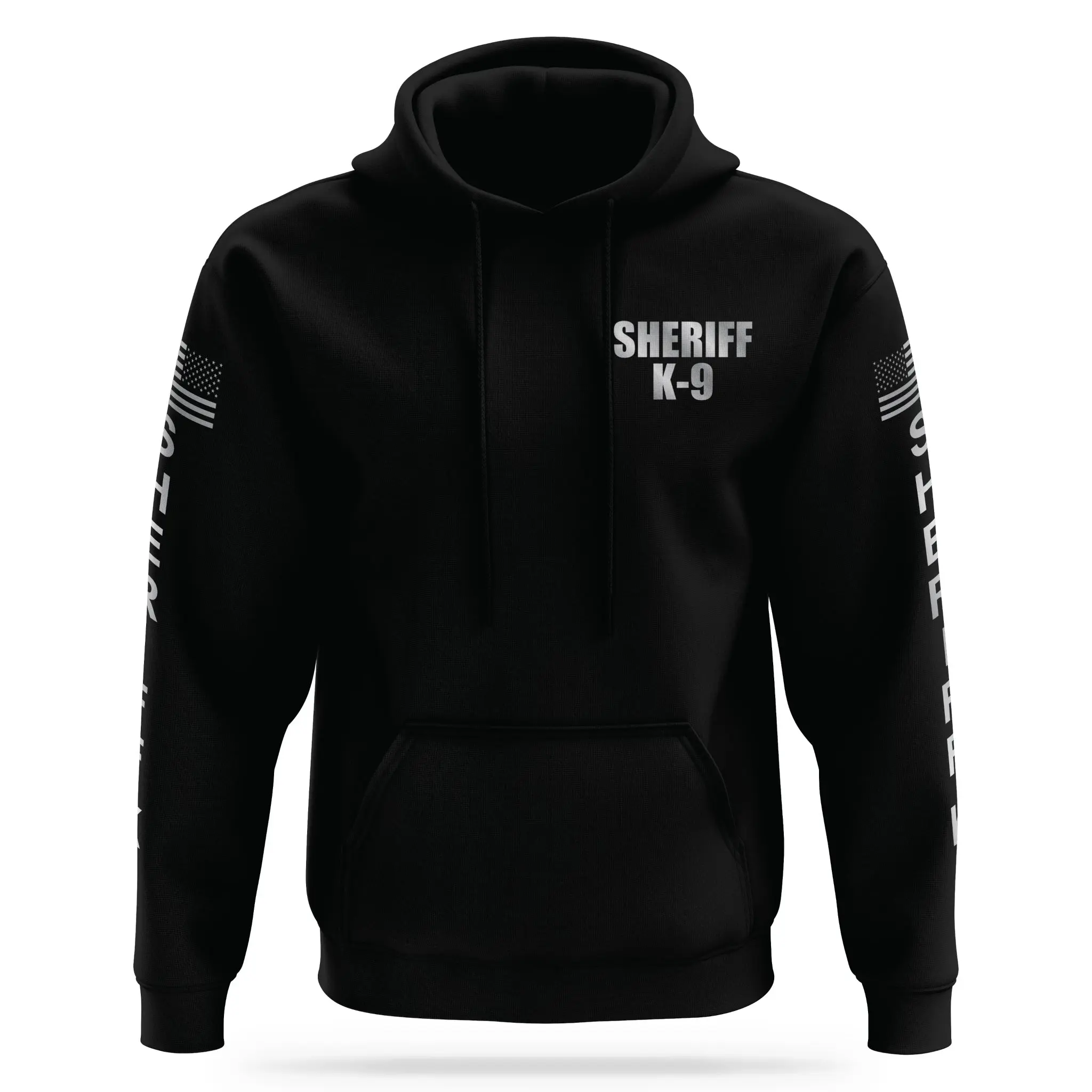 [SHERIFF K9] Reflective Performance Hoodie 2.0 [BLK/REF]