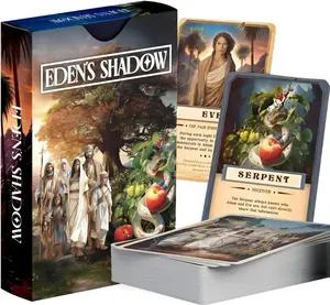 Eden's Shadow. A Christian Card Game Great for Church Youth Groups and Small Groups - Bible Based - Interactive Role Play - Stunning Artwork