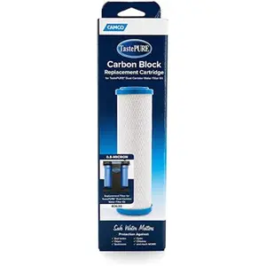 Camco 40638 EVO X2 0.5-Micron Carbon Block Replacement Cartridge