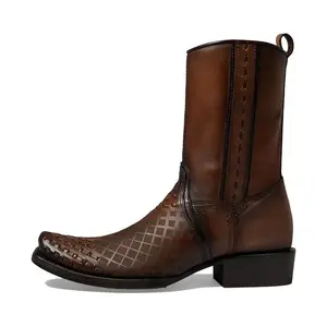 Cuadra Maple Sillero Dubai Toe Leather Ankle Boot - 1j1xrs CU674