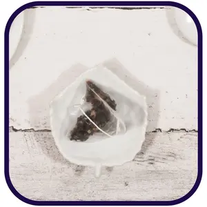 Porcelain Tea Caddy: Leaf