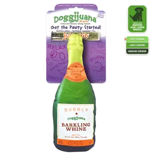 Get the Pawty Started Refillable Barkling Whine Toy