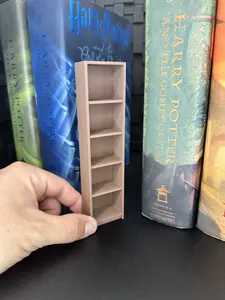 1/12 Scale Mini Billy Bookshelf - Small / Mini Books / Bookshelf / Miniatures