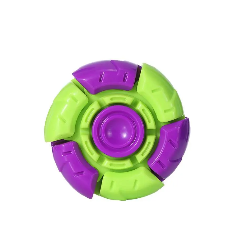 Fluorescent Armor Carrot Knife Fidget Spinner, Creative Magnetic Armor-Bursting Rotating Fidget Toy for Boys, Stress Relief Novelty Toy, Fidget Toys