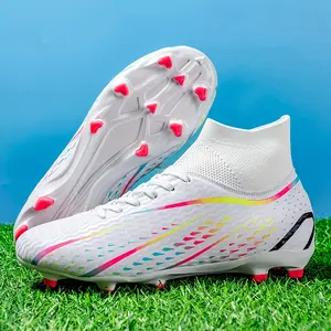 BDHJYDB Women's & Youth Grass-Field Soccer Cleats - Lightweight TPU Sole with Stability Studs, Breathable PU Upper, Non-Slip Design & Vibrant Color Options for Training & Matches, Soccer Accessories, Sports Footwear