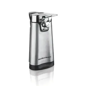 HAMILTON BEACH SURECUT AUTOMATIC ELECTRIC CAN OPENER WITH MULTI TOOL – STAINLESS STEEL HANDS-FREE KITCHEN OPENER