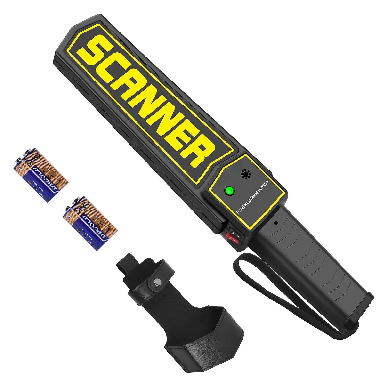 Handheld Metal Detector Wand Security Multi-purpose Scanner For And Detection...