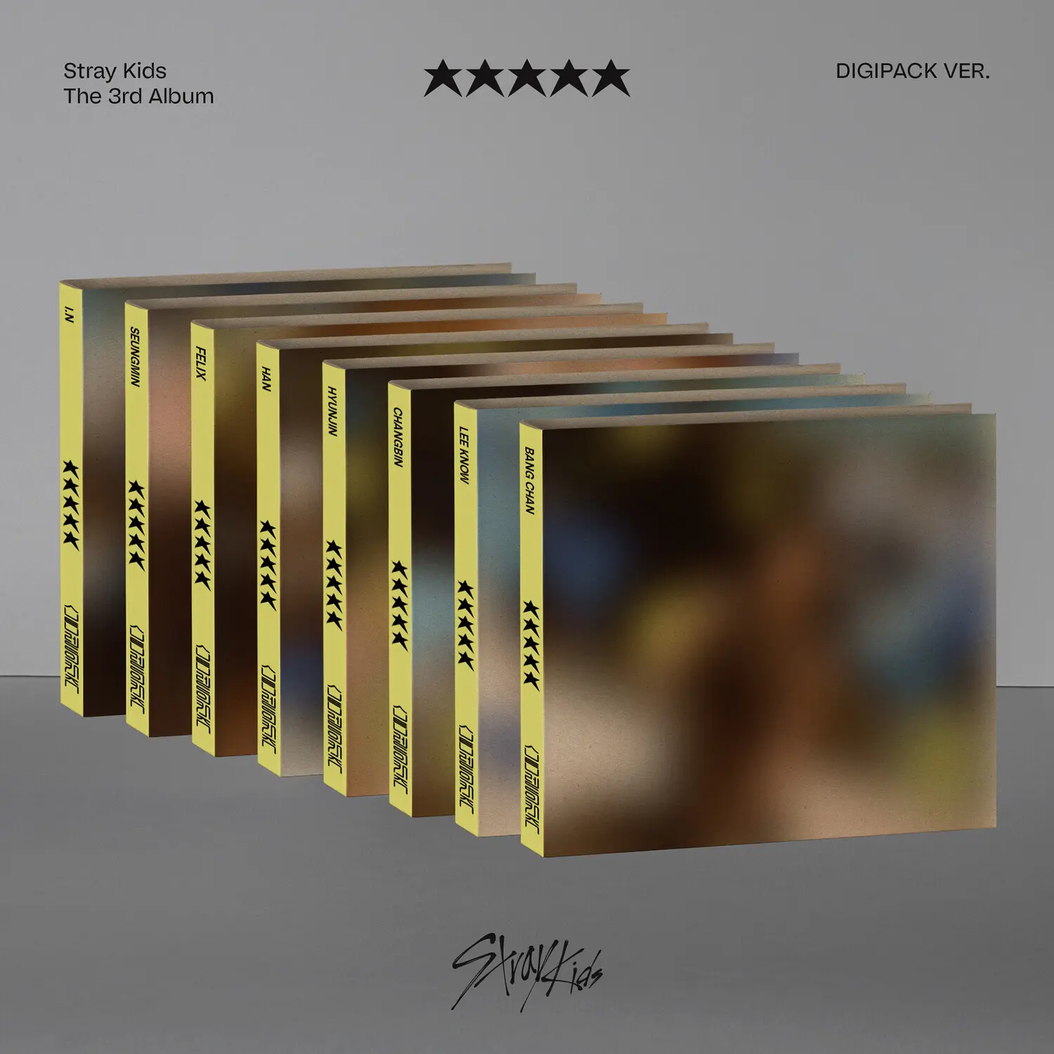 Stray Kids - 5-STAR DIGIPAK VER.  [COMPACT DISC - CD] Photo Book, Photos, Poster, Digipack Packaging