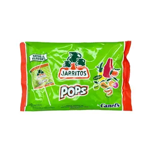 Jarritos Lollipops (19 Pcs.) – Fruity Flavored Hard Candy Lollipops in Classic Jarritos Soda Flavors – Perfect for Parties, Candy Bowls, and Snacking
