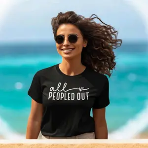 All Peopled Out Graphic Tee